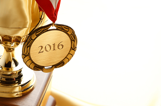 2016 medal and trophy