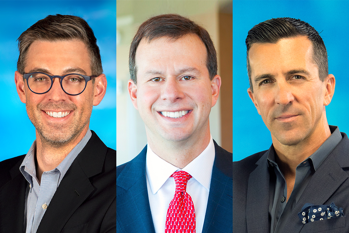 Shawn Ellis, Mike Goldman and Mark Rieder