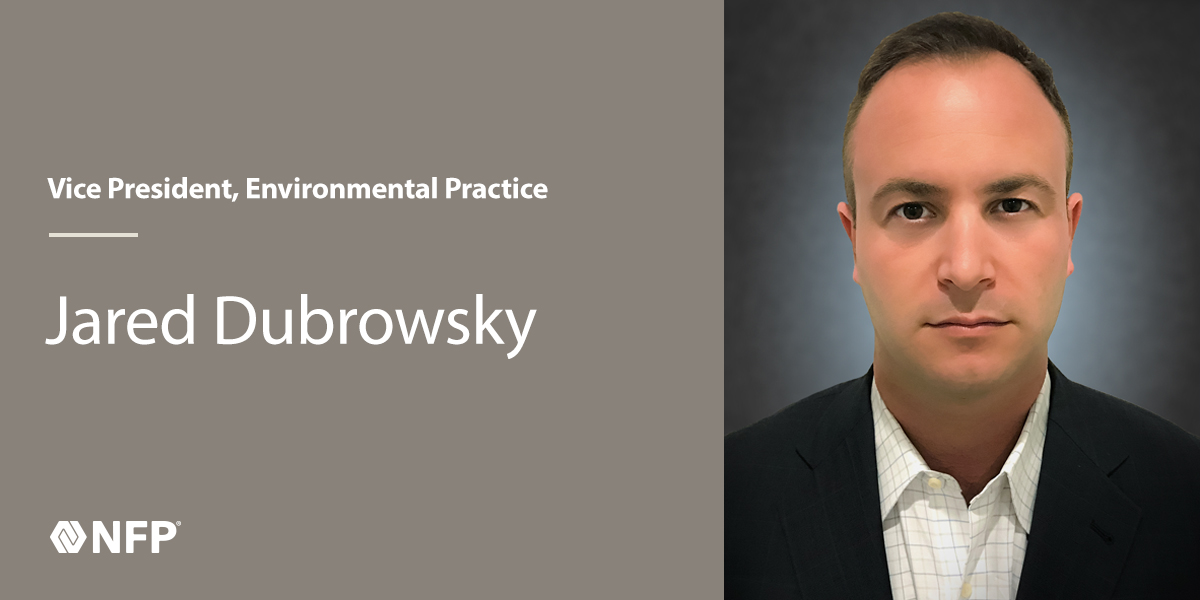Jared Dubrowsky joins NFP’s environmental practice